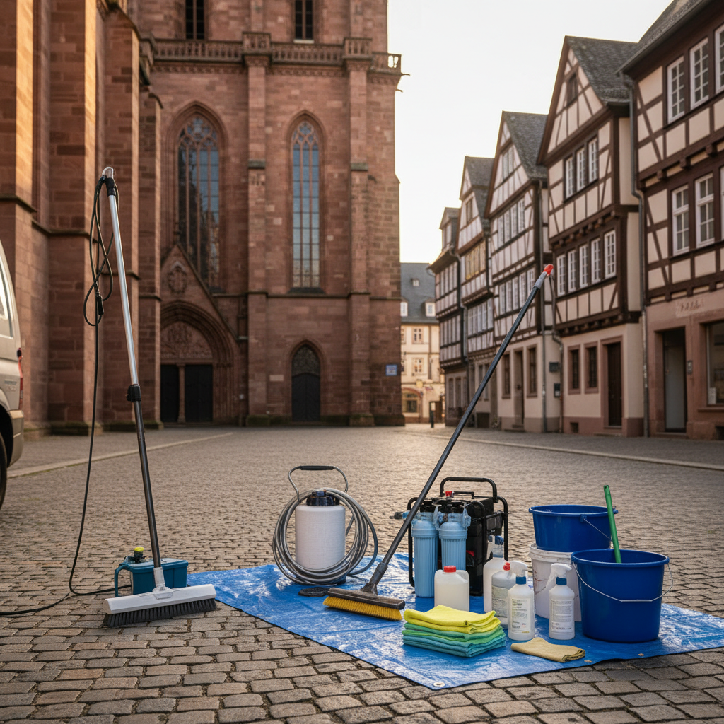 Fensterputzer in Mainz: Ihr Partner für Glasreinigung & Solarreinigung